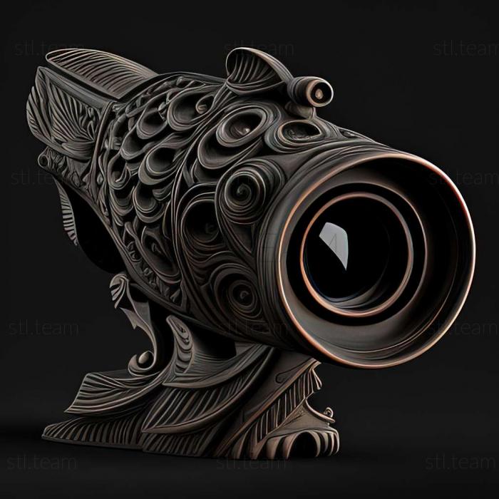 Чорна риба телескоп